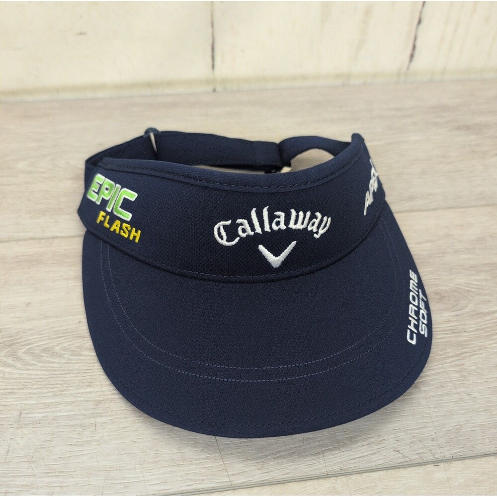 Callaway Epic Flash APEX Chrome Soft Odyssey Sun Visor Blue Brand New